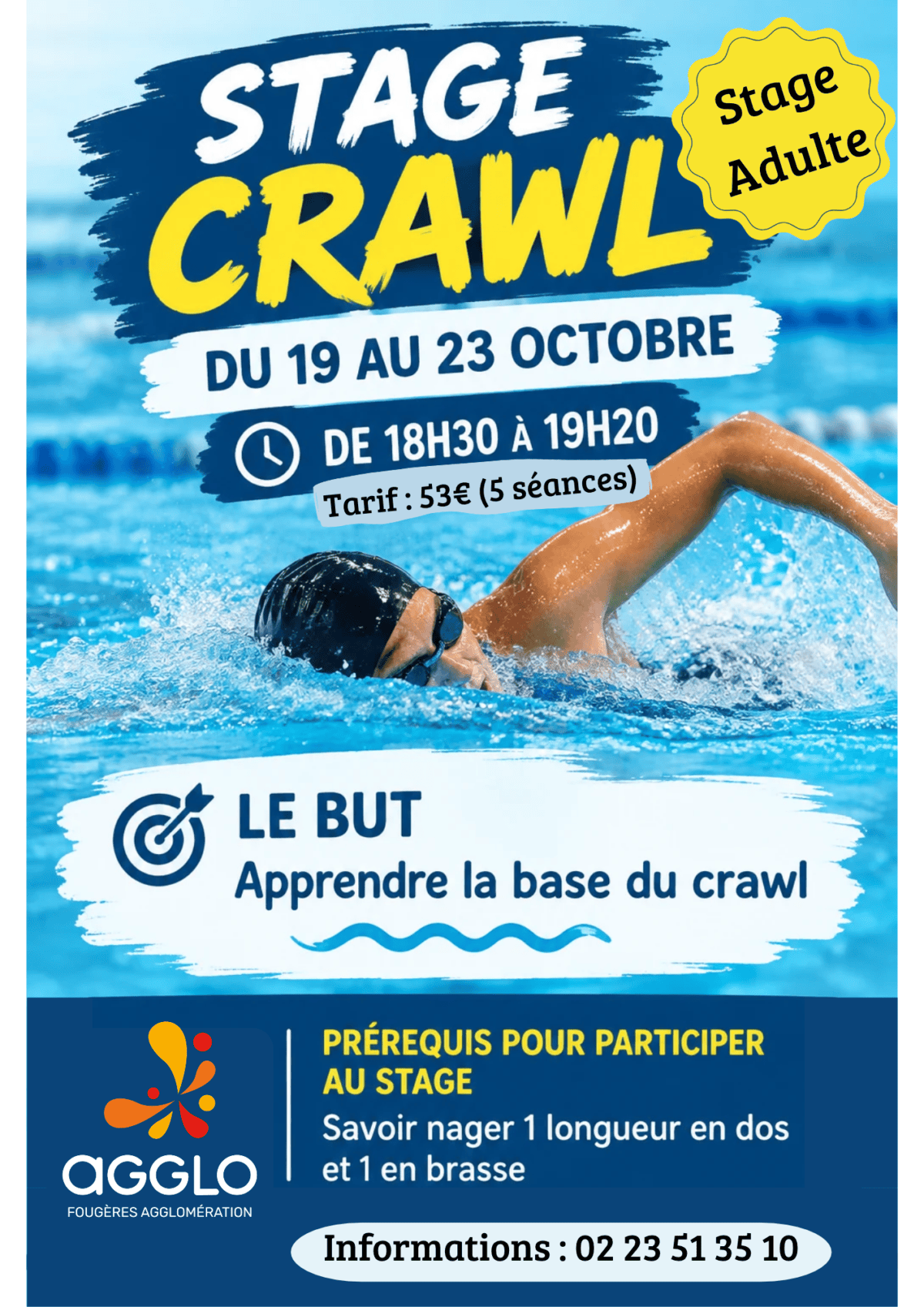 stage crawl adultes